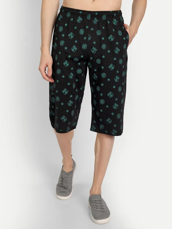 Black_Cotton_Blend_Three-Fourths
