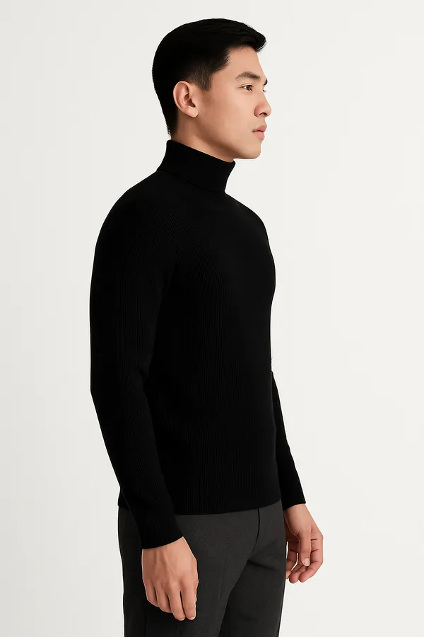 Black_High_Neck_Solid_Black_Sweater