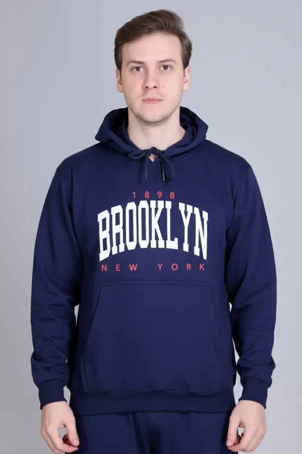 Navy_Blue_Regular_Fit_Printed_Hoodie_For_Men