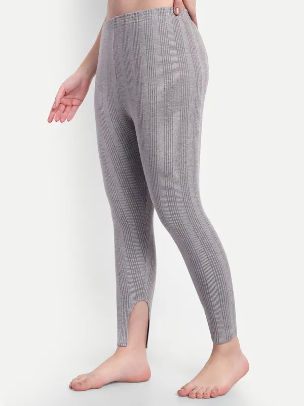 Grey_Cotton_Blend_Thermal_Bottom_For_Women