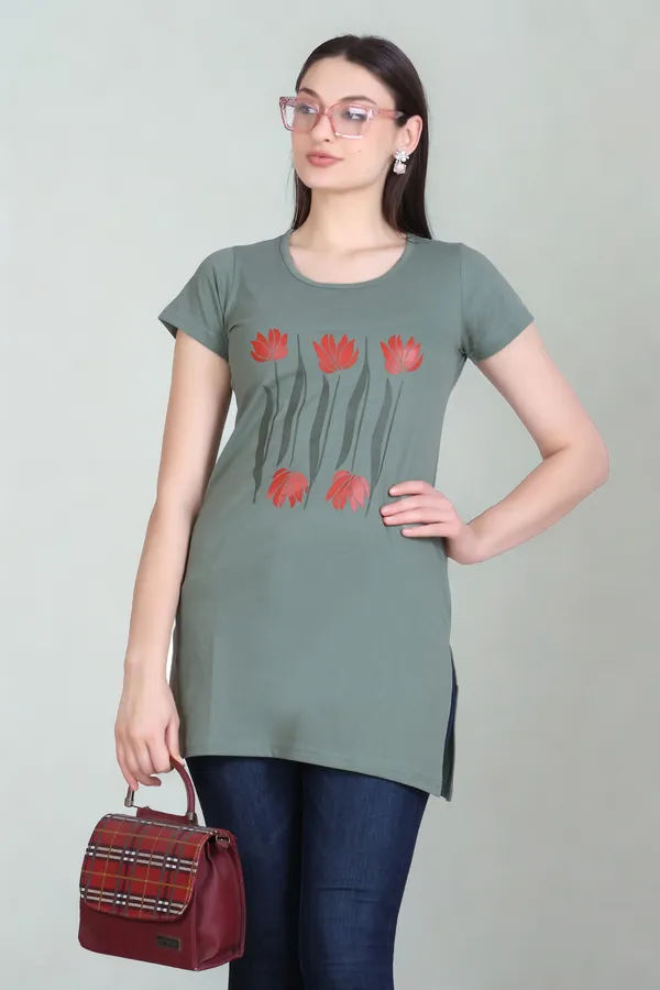 Ladies_Printed_Long_Top