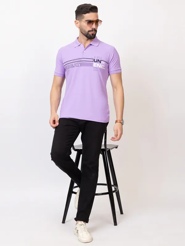 Lavender_Graphic_Print_Polo_Shirt