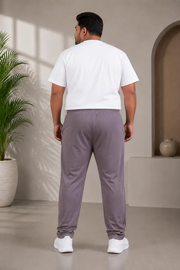 Cement_Men's_Plus_Size_Solid_Trackpants_|_Relaxed_Fit_|_Sizes_2XL-5XL