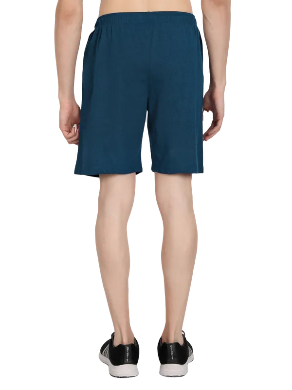 Blue_Cotton_Blend_Shorts