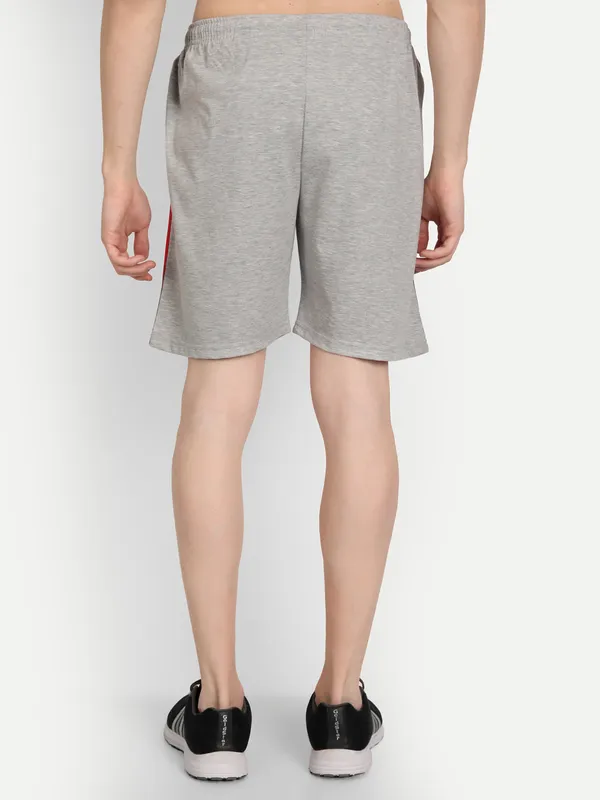 Grey_Cotton_Blend_Shorts