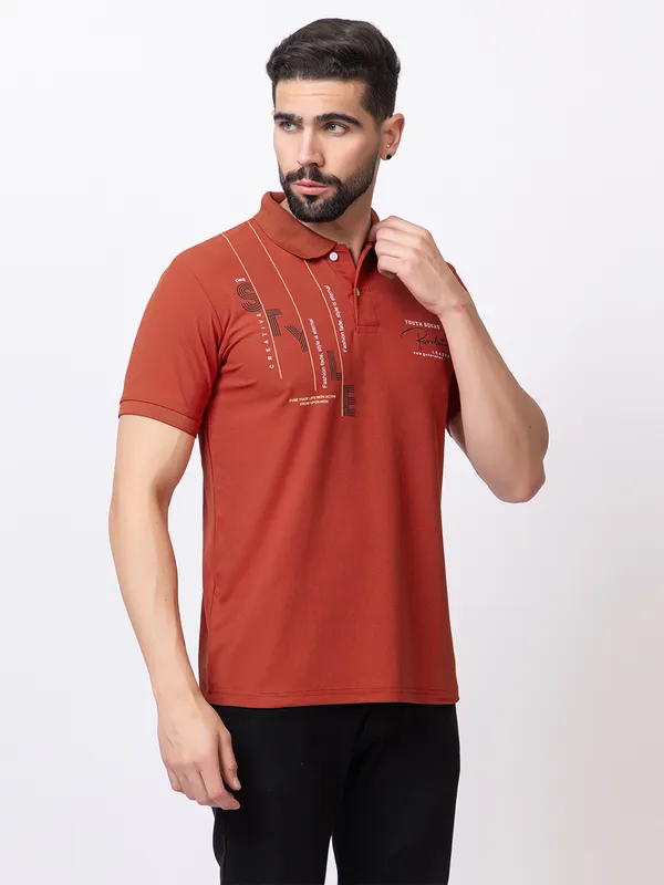 Rust_Classic_Fit_Printed_Polo_Shirt