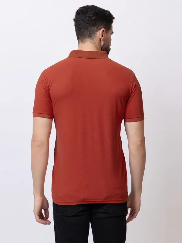 Rust_Classic_Solid_Polo_Shirt