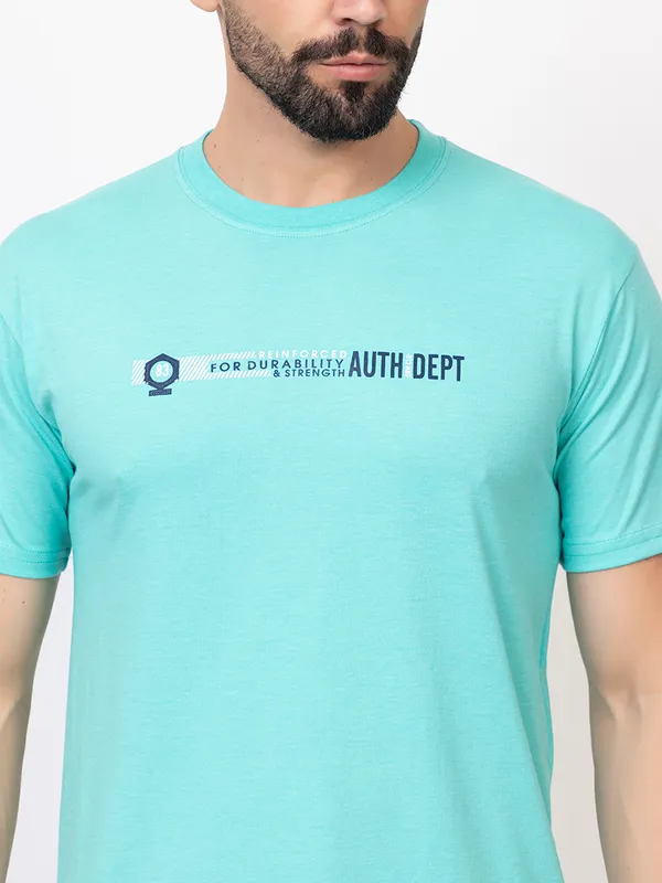 Sea_Green_Classic_Round_Neck_Printed_Tee