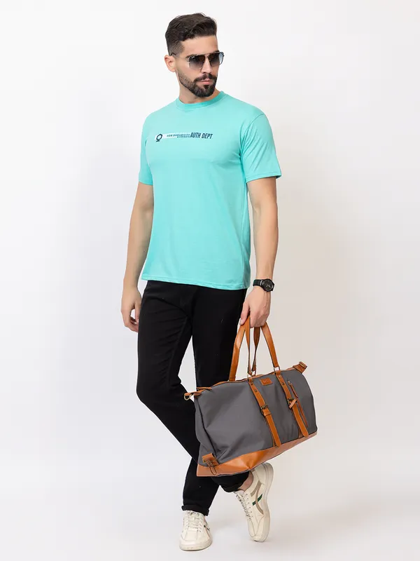 Sea_Green_Classic_Round_Neck_Printed_Tee