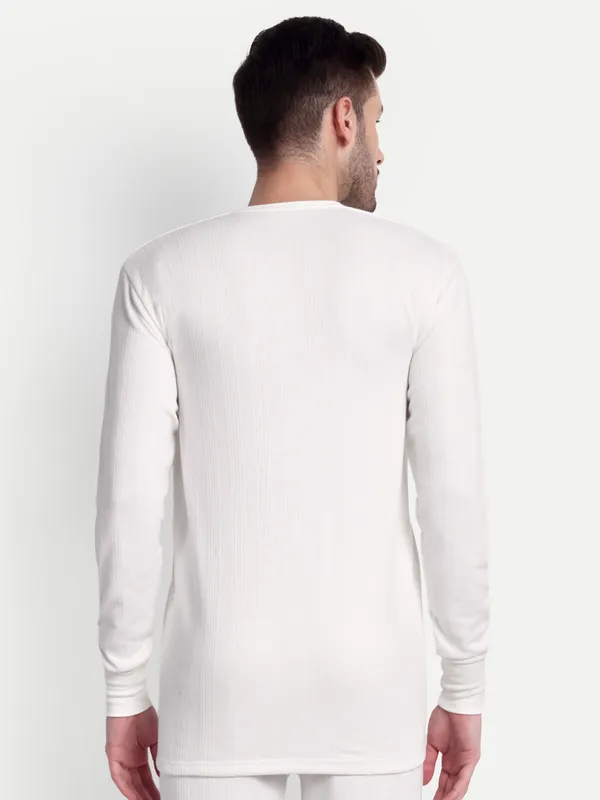 Off-White_Round_Neck_Thermal_Top