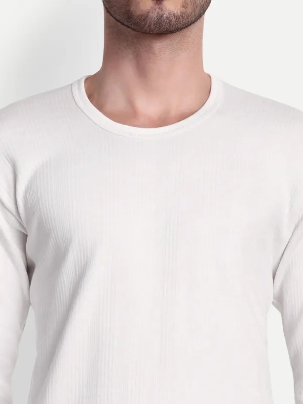 Off-White_Round_Neck_Thermal_Top