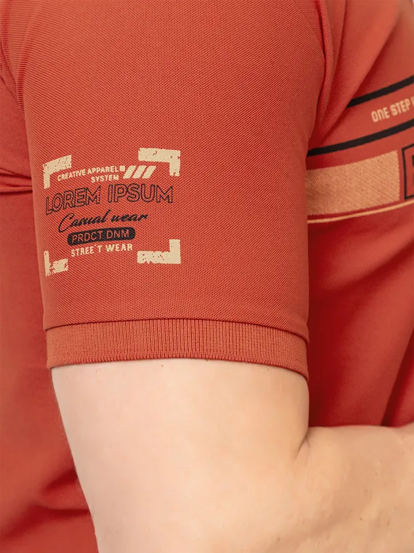 Rust_Graphic_Print_Polo_Shirt