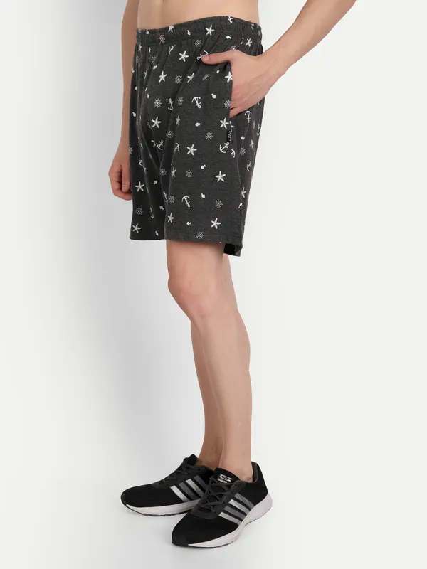 Charcoal_Cotton_Blend_Printed_Shorts