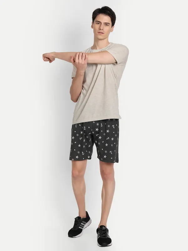 Charcoal_Cotton_Blend_Printed_Shorts