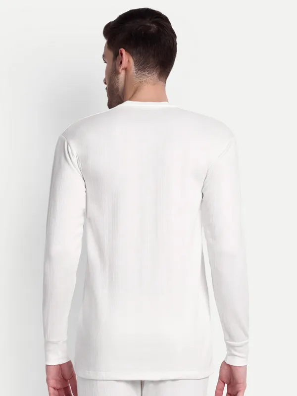 Off-White_V-Neck_Thermal_Top