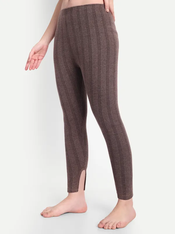 Coffee_Cotton_Blend_Thermal_Bottom_For_Women