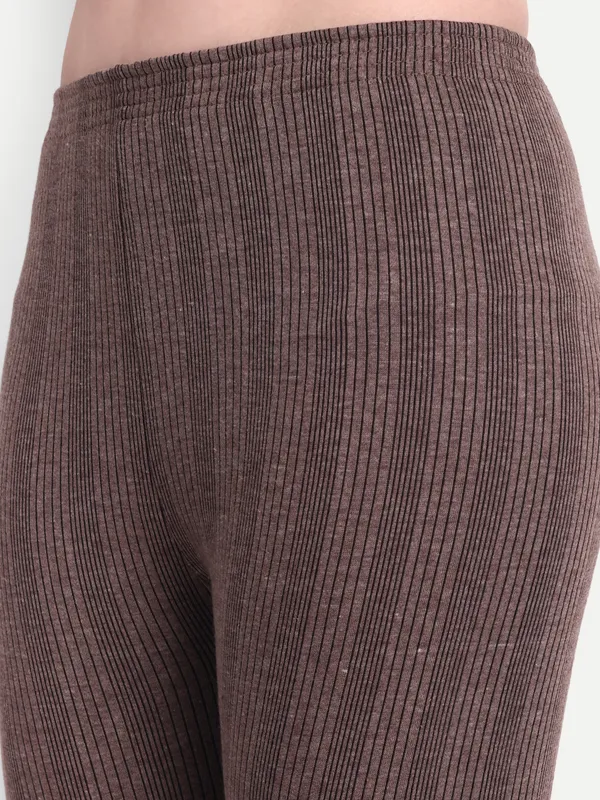 Coffee_Cotton_Blend_Thermal_Bottom_For_Women