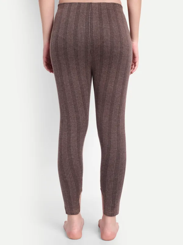 Coffee_Cotton_Blend_Thermal_Bottom_For_Women