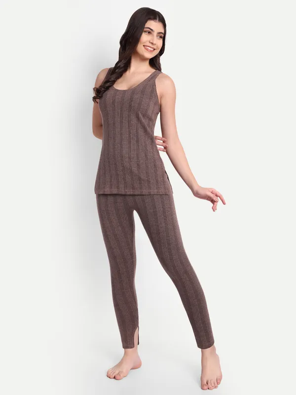 Coffee_Cotton_Blend_Thermal_Bottom_For_Women