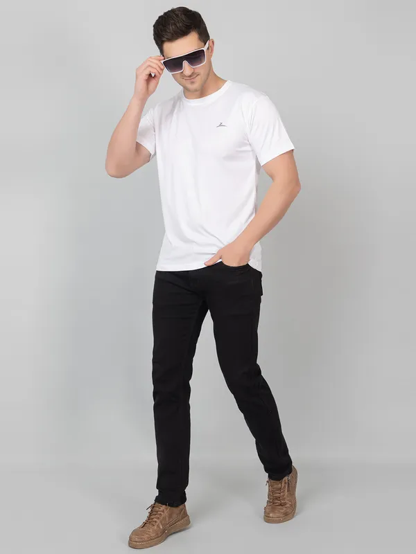 White_Performance_Dry-Fit_Round_Neck_Tee
