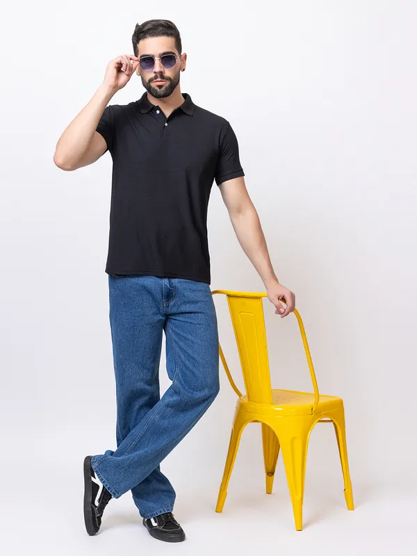 Black_Classic_Solid_Polo_Shirt