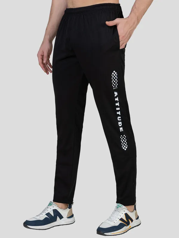 Black_Attitude_Lycra_Joggers