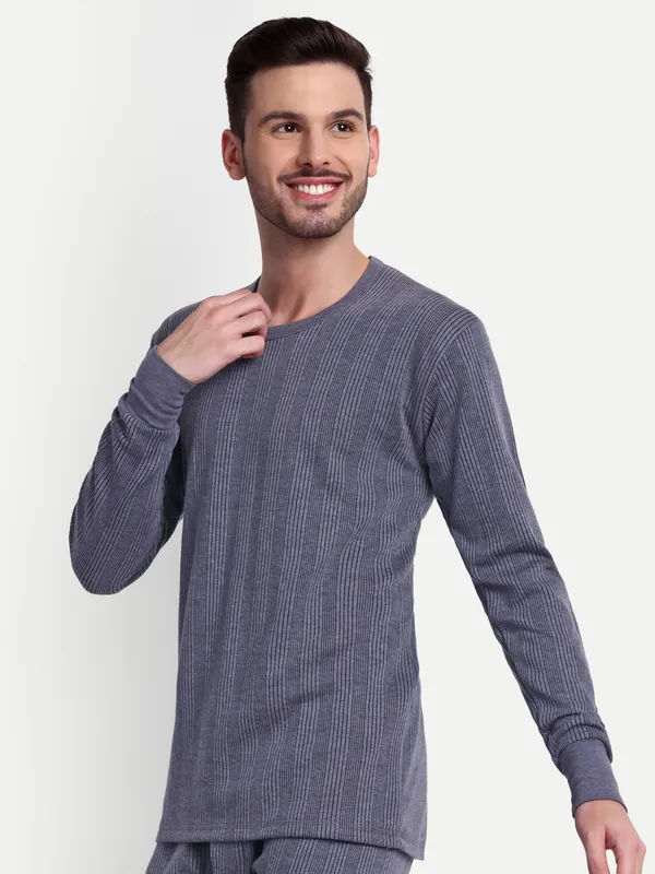 Navy_Blue_Round_Neck_Thermal_Top