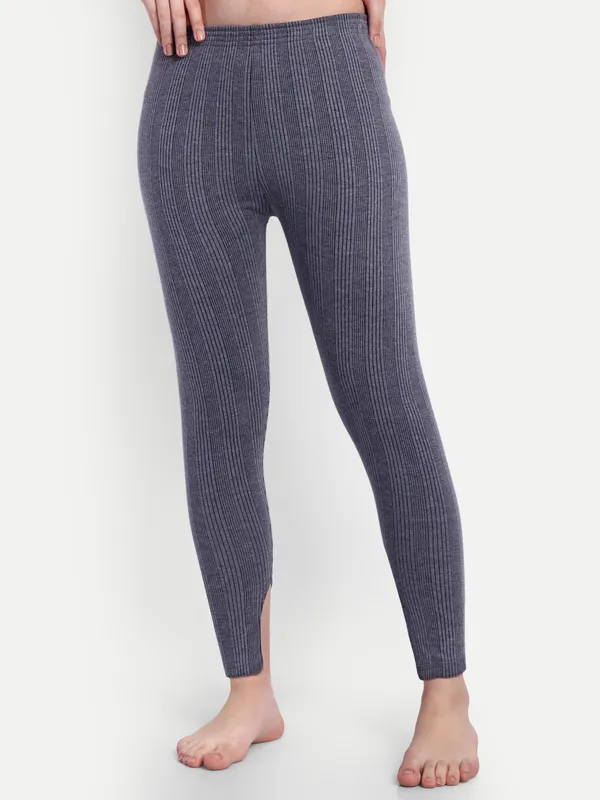 Navy_Blue_Cotton_Blend_Thermal_Bottom_For_Women