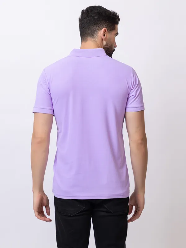 Lavender_Classic_Solid_Polo_Shirt