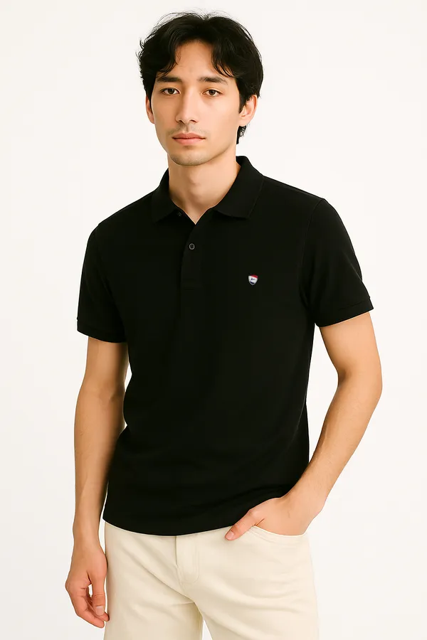 Black_Solid_Polo_T-Shirt