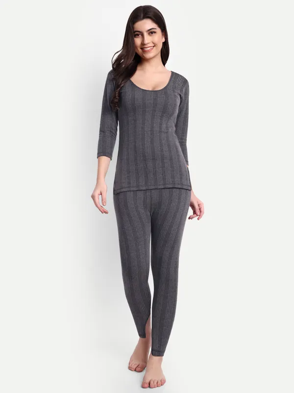 Charcoal_Cotton_Blend_Thermal_Bottom_For_Women