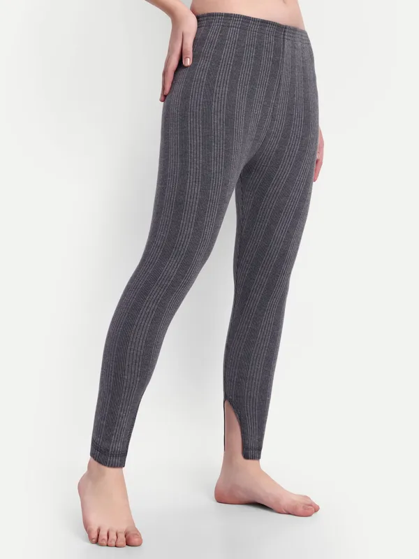 Charcoal_Cotton_Blend_Thermal_Bottom_For_Women