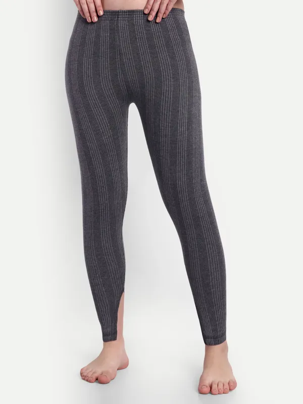 Charcoal_Cotton_Blend_Thermal_Bottom_For_Women