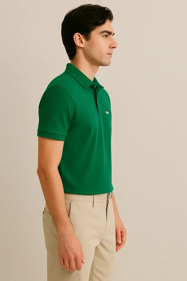 Bottle_Green_Solid_Polo_T-Shirt