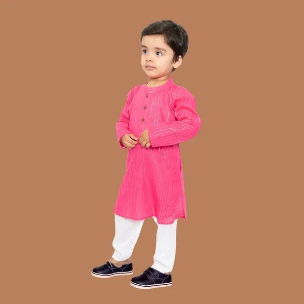 Boys_Cotton_Lurex_Kurta_Pajama_Set_–_Festive_&_Traditional_Wear