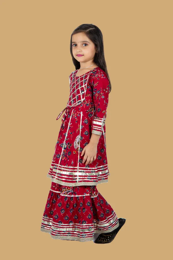Dark_Pink_Sharara_Set