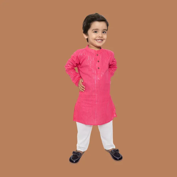 Boys_Cotton_Lurex_Kurta_Pajama_Set_–_Festive_&_Traditional_Wear