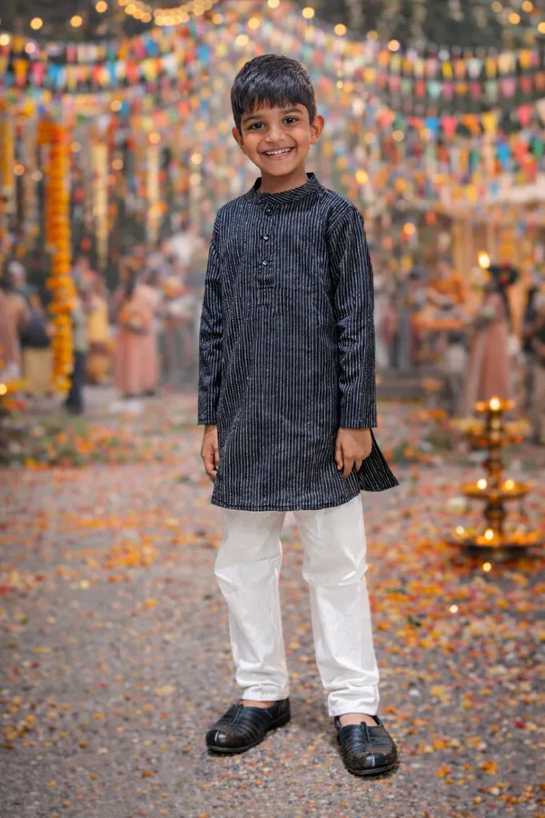 Boy_Black_Kantha_Kurta_Pajama
