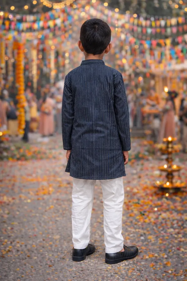 Boy_Black_Kantha_Kurta_Pajama