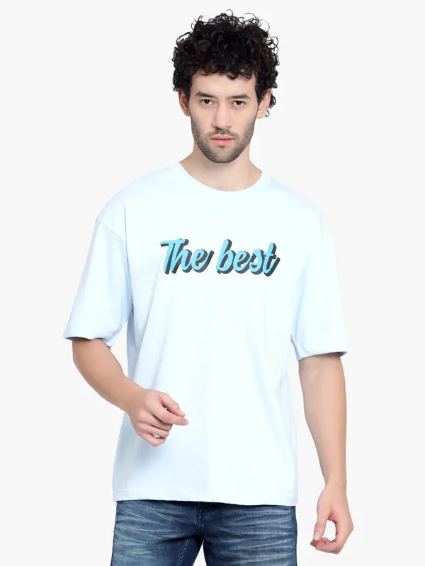Melt_Blue_The_Best_Oversize_Printed_Cotton_T-Shirt_For_Men