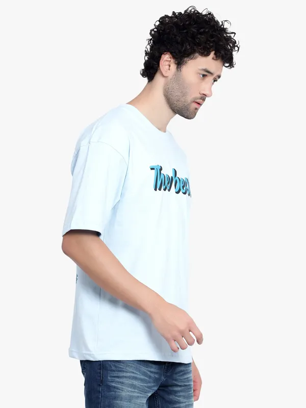 Melt_Blue_The_Best_Oversize_Printed_Cotton_T-Shirt_For_Men