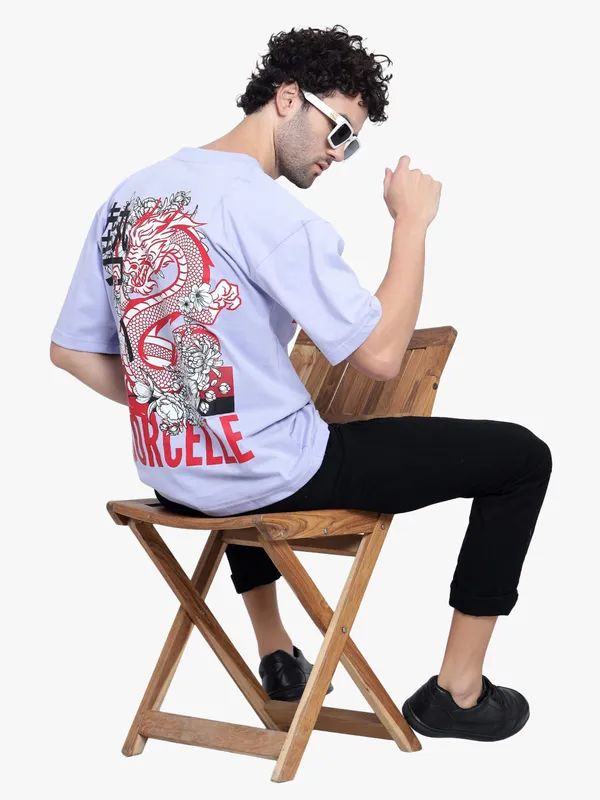 Purple_Borcelle_Printed_Oversize_Cotton_T-Shirt_For_Men