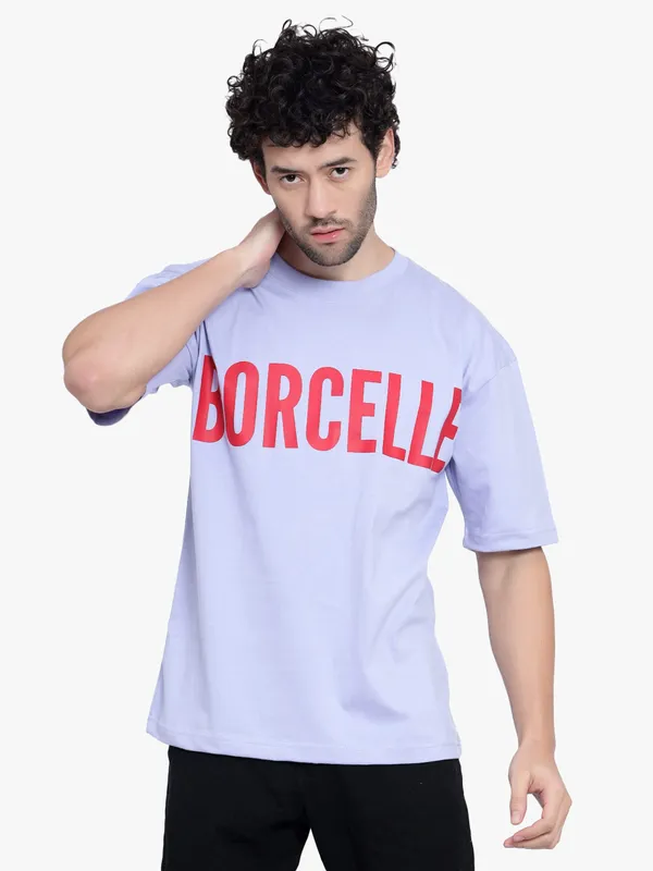 Purple_Borcelle_Printed_Oversize_Cotton_T-Shirt_For_Men