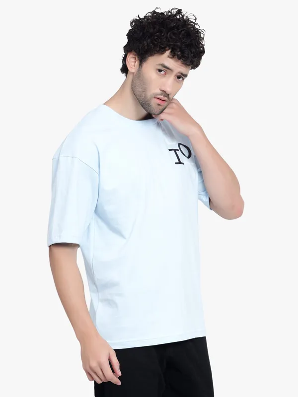 Soft_Blue_Trendy_Oversize_Printed_Cotton_T-Shirt_For_Men