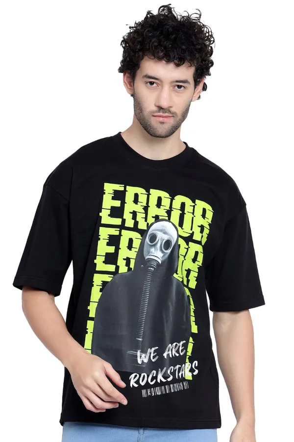 Black_Error_Printed_Oversize_Cotton_T-Shirt_For_Men