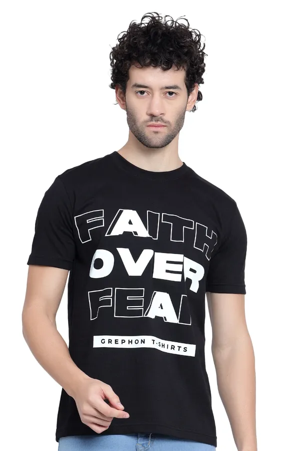 Black_Faith_Over_Fear_Printed_Cotton_T-Shirt_For_Men