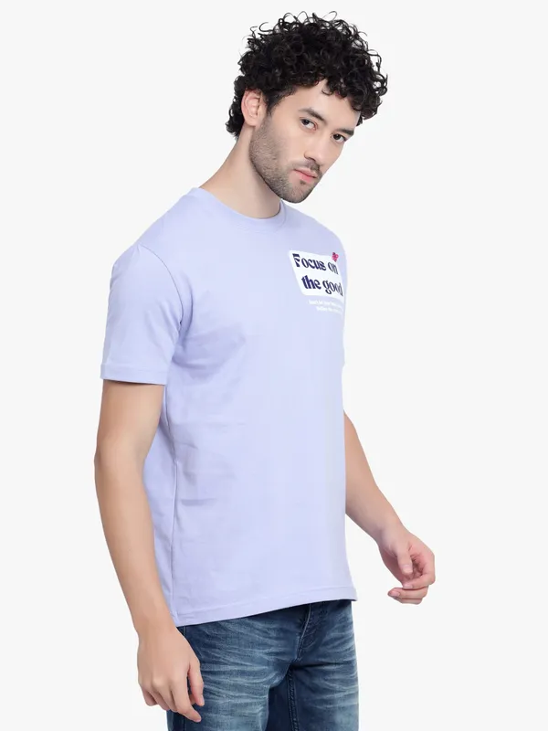 Purple_Focus_On_The_Good_Printed_Cotton_T-Shirt_For_Men
