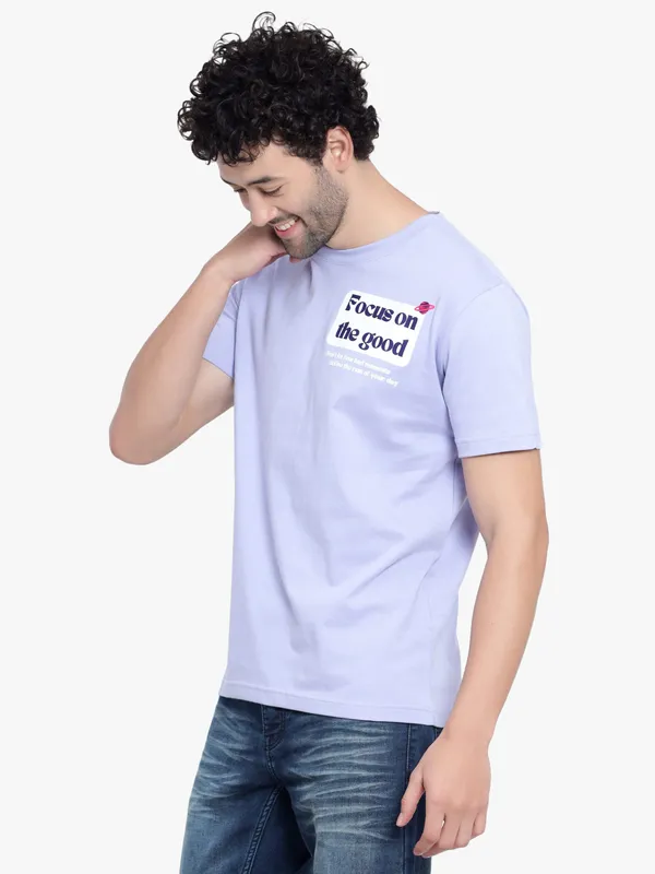 Purple_Focus_On_The_Good_Printed_Cotton_T-Shirt_For_Men