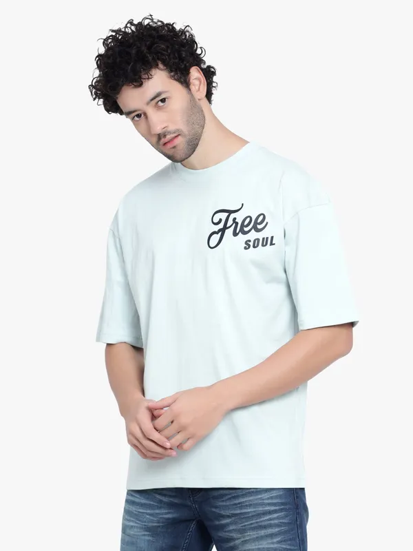 Soft_Olive_Free_Soul_Printed_Oversize_Cotton_T-Shirt_For_Men