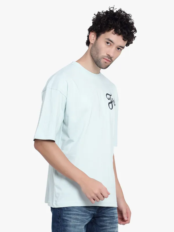 Soft_Olive_Free_Soul_Printed_Oversize_Cotton_T-Shirt_For_Men